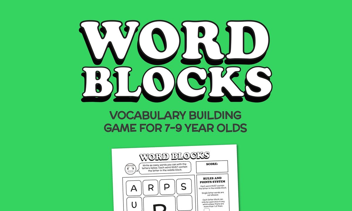 Word Blocks: Vocabulary Game