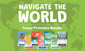 Navigate the World: Creative Travel Printable Bundle