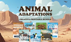 Amazing Animal Adaptations Printable Bundle