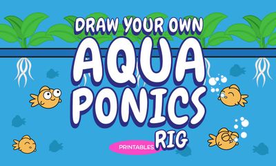 Draw Your Own Aquaponics Rig