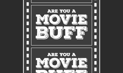Are You a Movie Buff: Quiz Game for Elementary