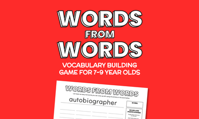 Words from Words: Vocabulary Game