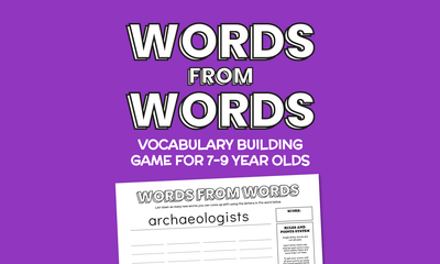 Words from Words: Vocabulary Game