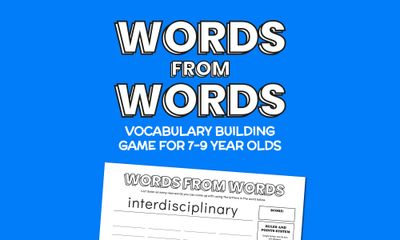 Words from Words: Vocabulary Game