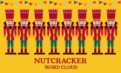 The Nutcracker: Festive Word Cloud