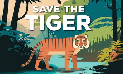 Save the Tiger, Thrive Together Poster