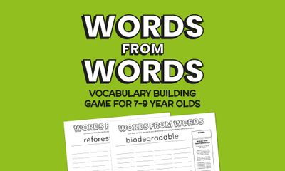 Words from Words: Vocabulary Game