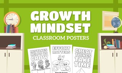 Growth Mindset Classroom Posters