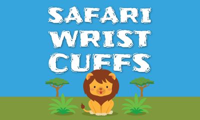 African Animal Wrist Cuffs