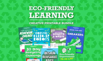Design for a Better Earth: Eco-Friendly Learning Printable Bundle