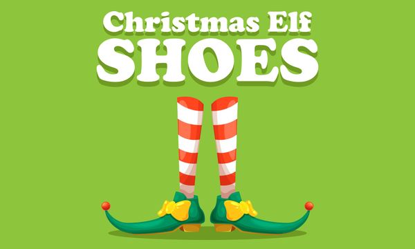 Colour Christmas Elf Shoes