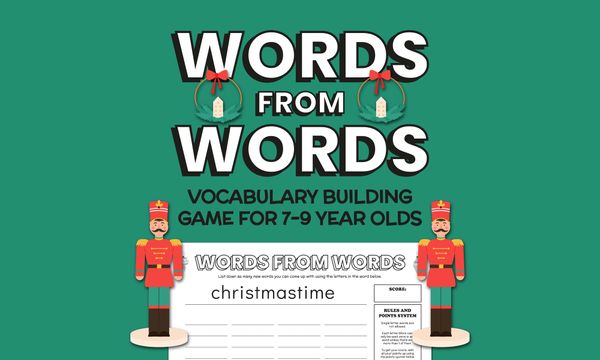 Words from Words: Vocabulary Game - December Edition