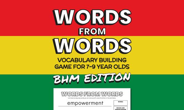 Words from Words: Vocabulary Game - BHM Edition