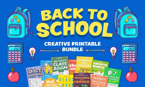Back to School: Creative Elementary Printable Bundle