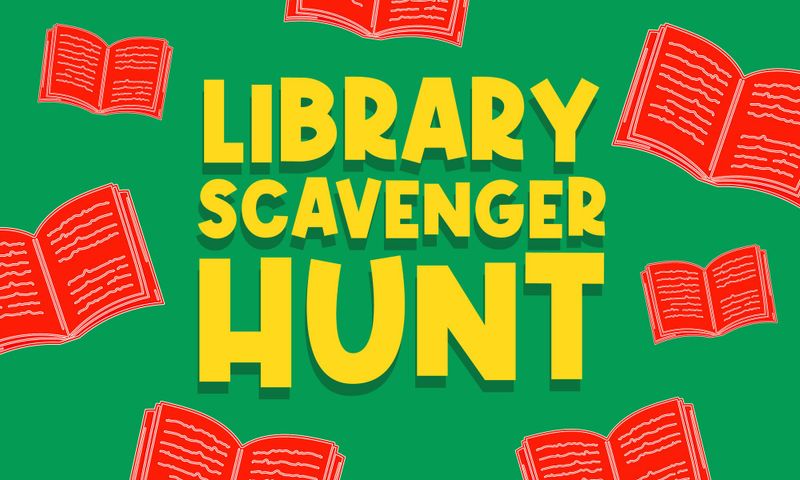 Library Book Scavenger Hunt