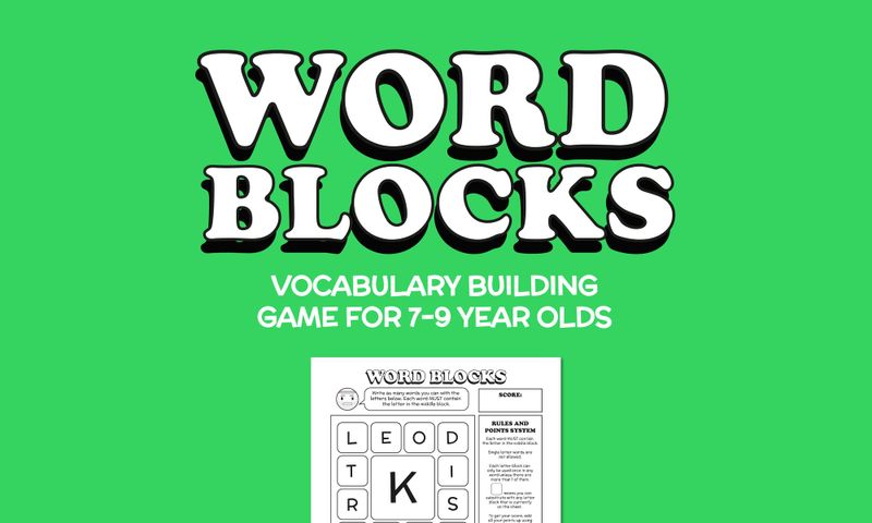 Word Blocks: Vocabulary Game