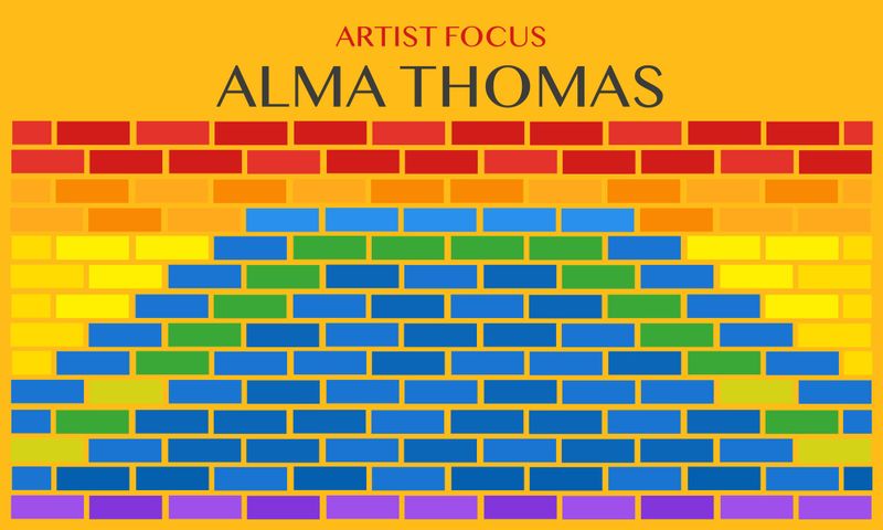 Artist Focus: Alma Thomas - Black History Month