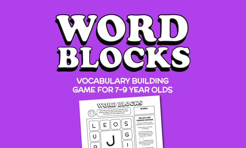 Word Blocks: Vocabulary Game