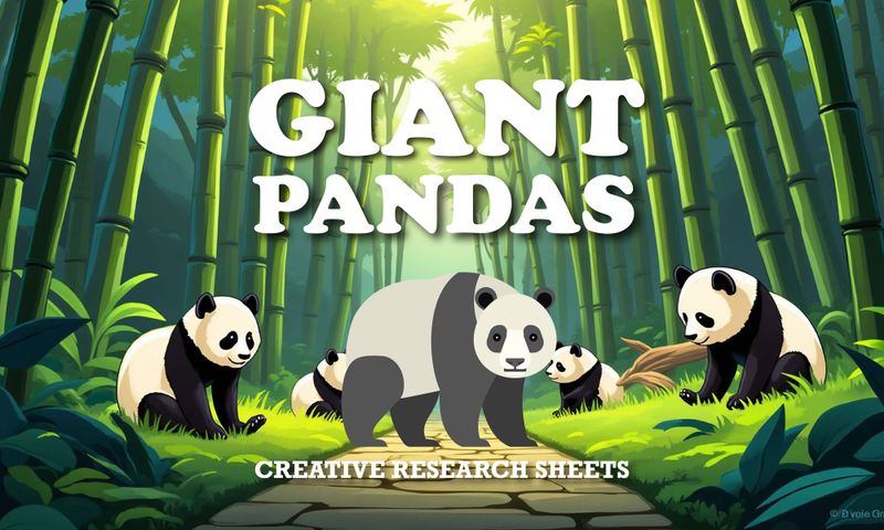 Giant Panda: Creative Research Sheets