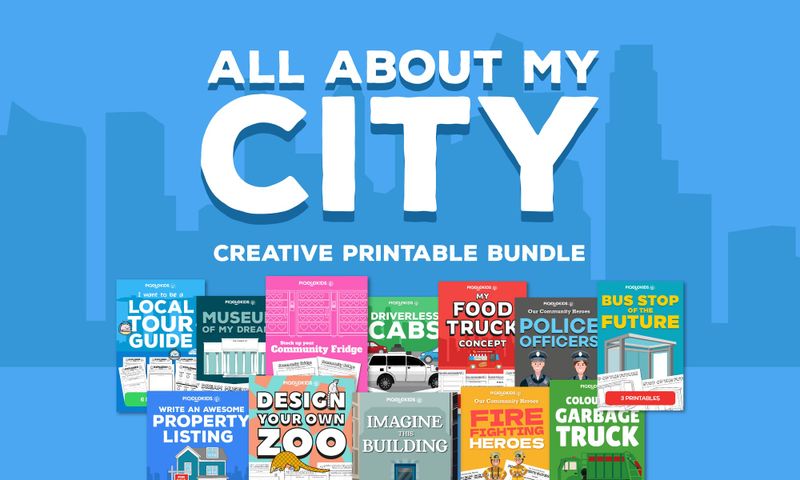 All About My City: Creative Learning Printable Bundle