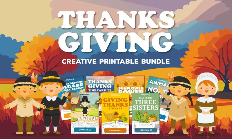 Thanksgiving Creativity & Culture Printable Bundle