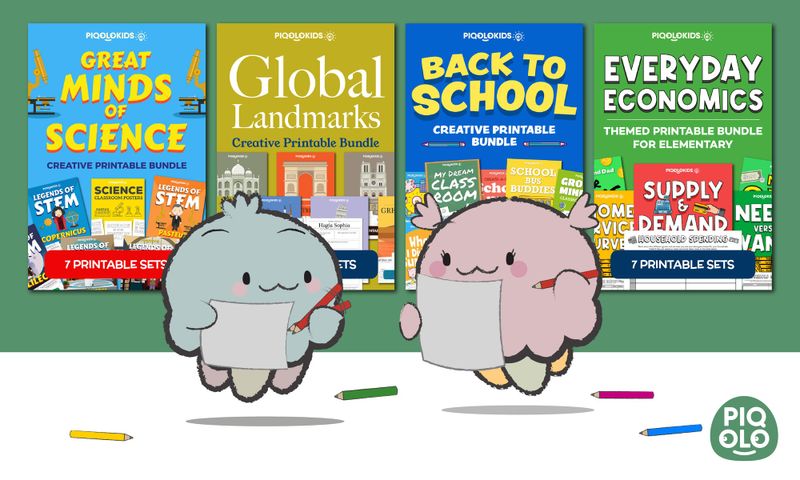 August 2026: Back to School Printable Activities for Elementary Classrooms