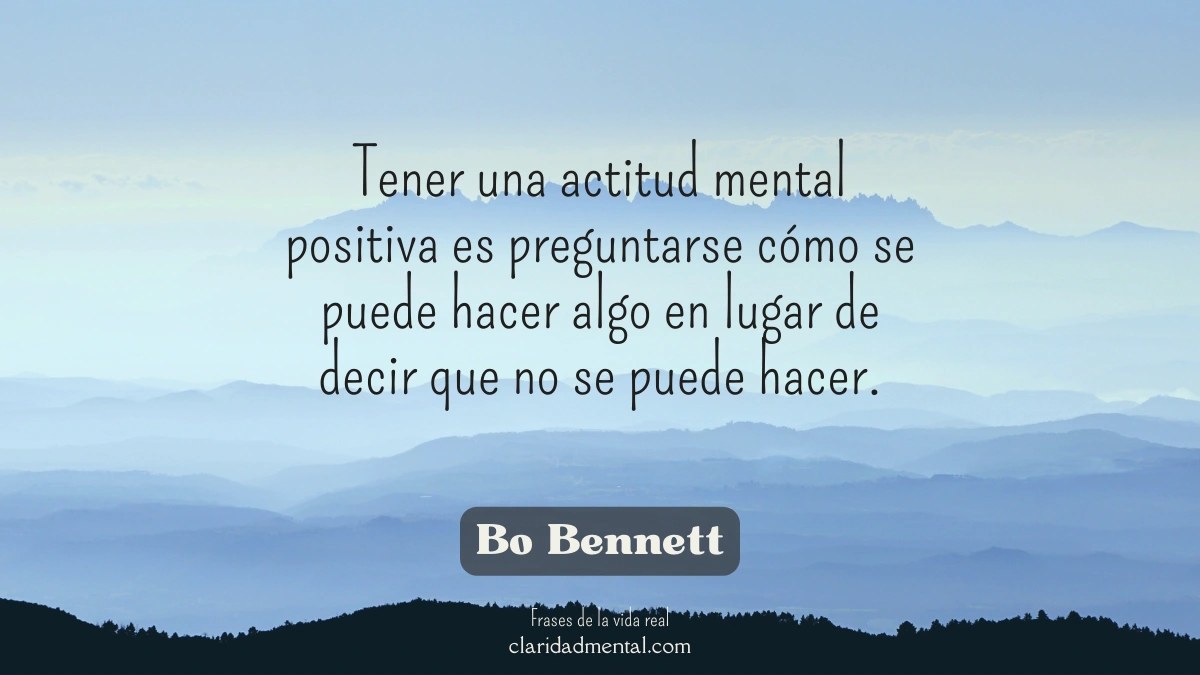frase de Bo Bennett