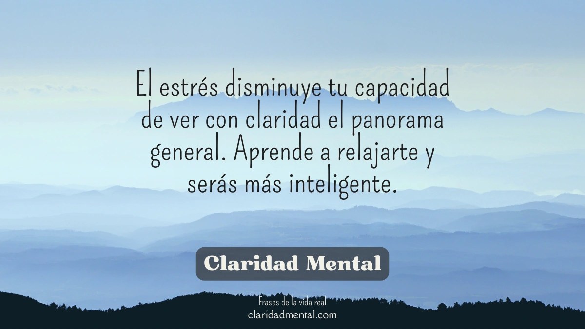 frase de Claridad Mental