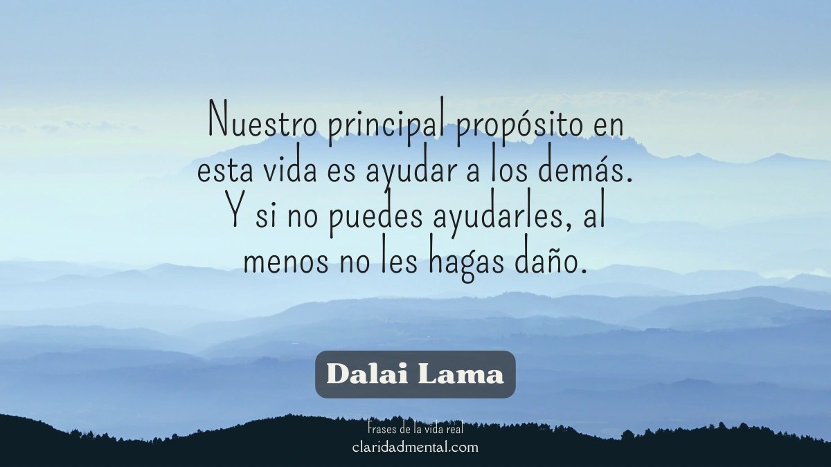 frase de Dalai Lama