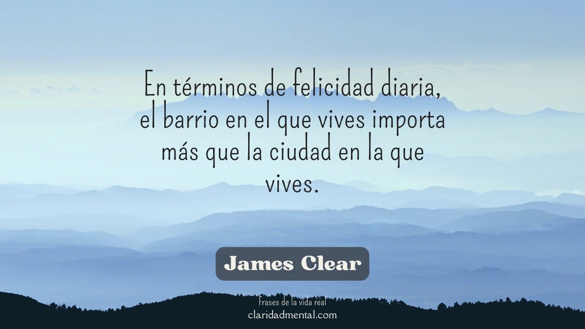 frase de James Clear