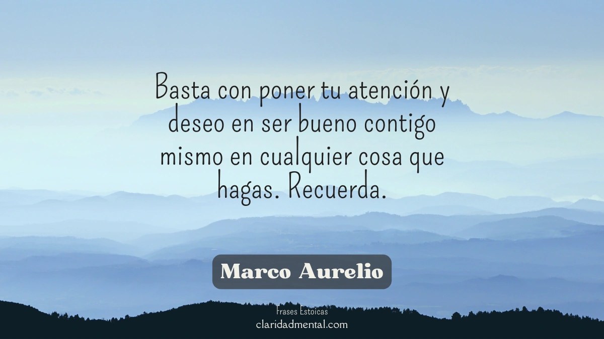 frase de Marco Aurelio