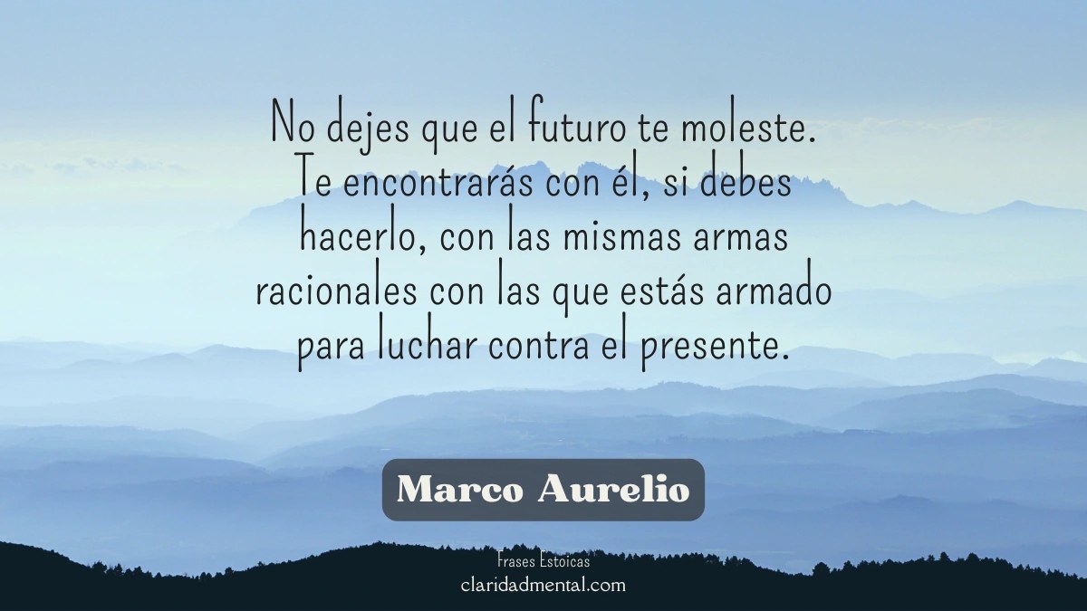 frase de Marco Aurelio