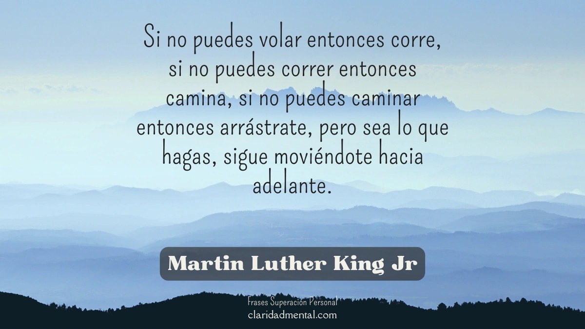 frase de Martin Luther King Jr
