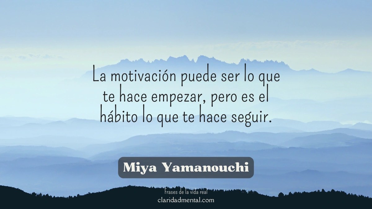 frase de Miya Yamanouchi