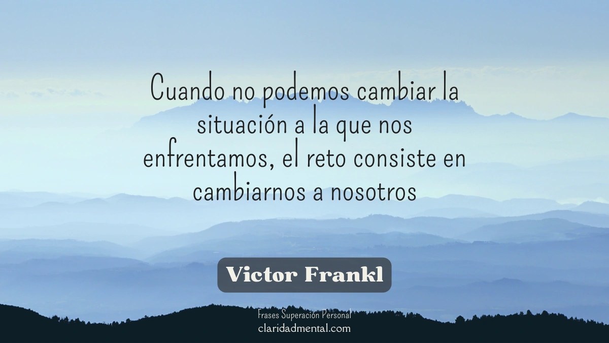 frase de Victor Frankl