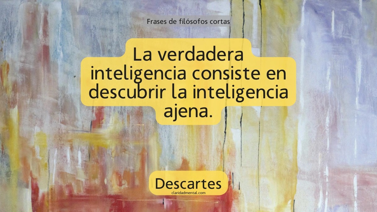 frase de Descartes