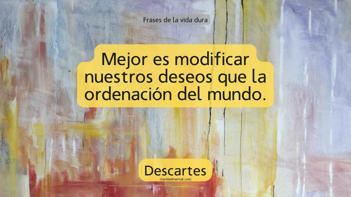 frase de Descartes