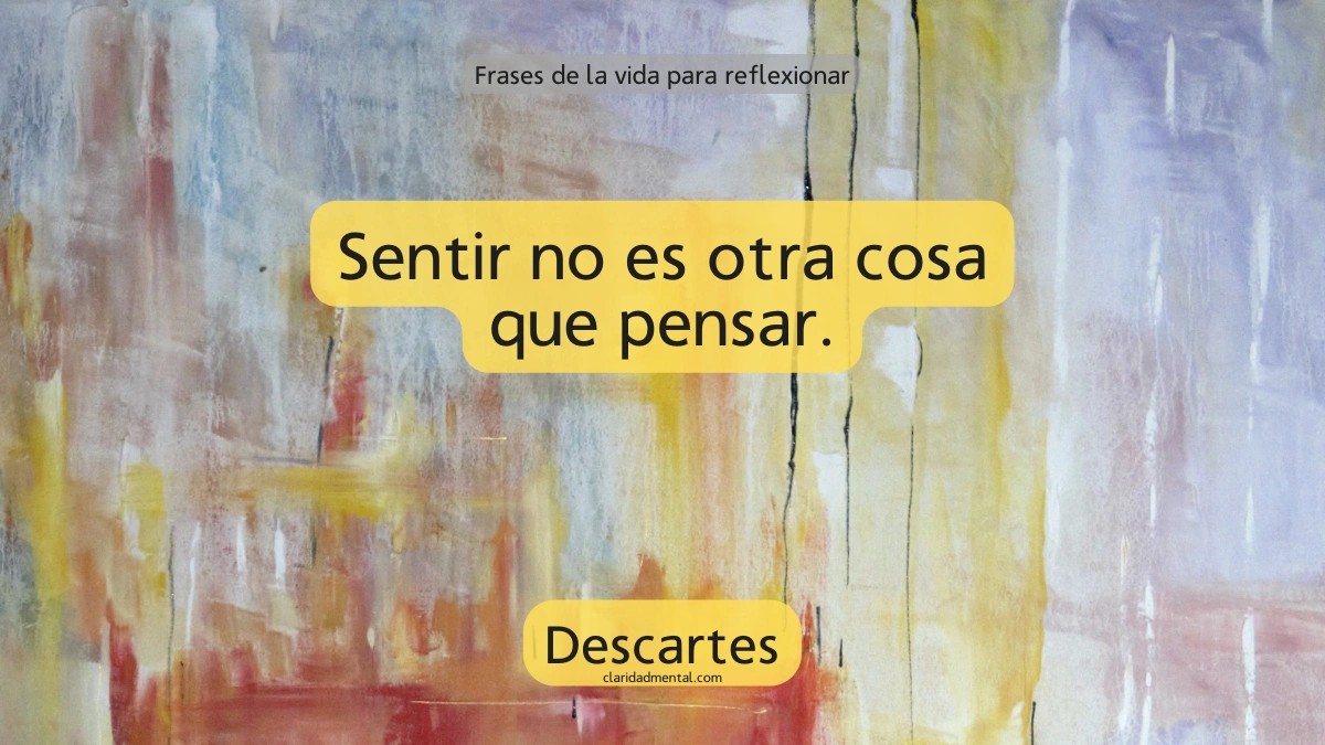 frase de Descartes