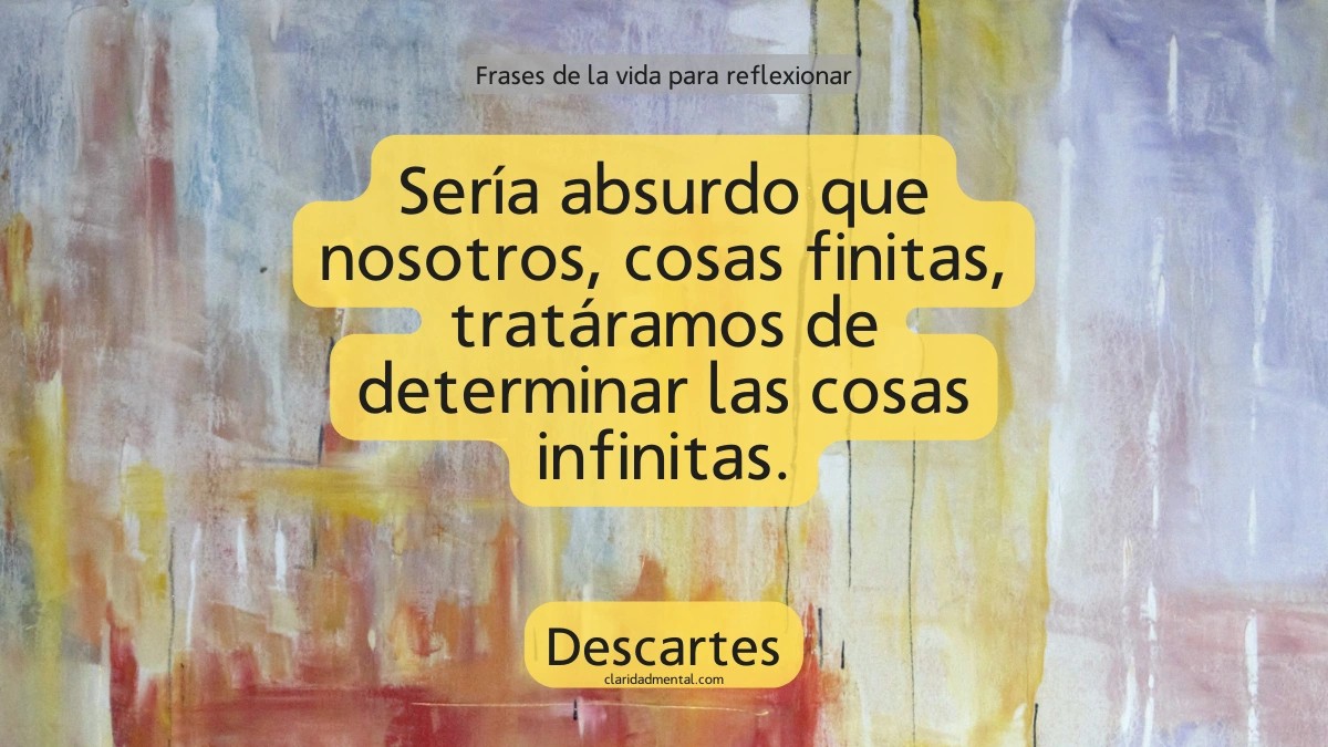 frase de Descartes