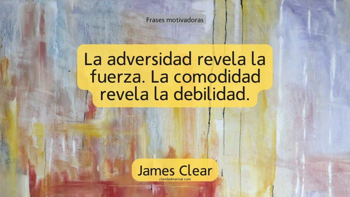 frase de James Clear