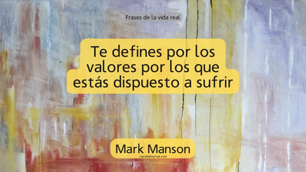 frase de Mark Manson