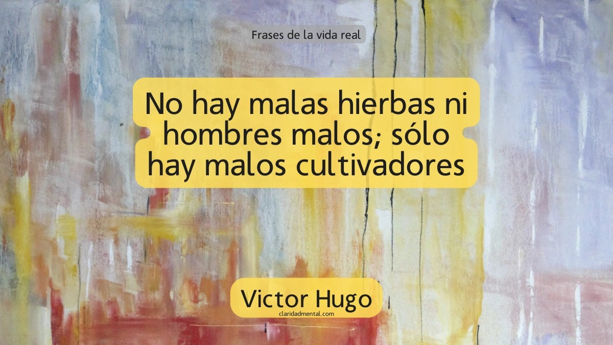 frase de Victor Hugo