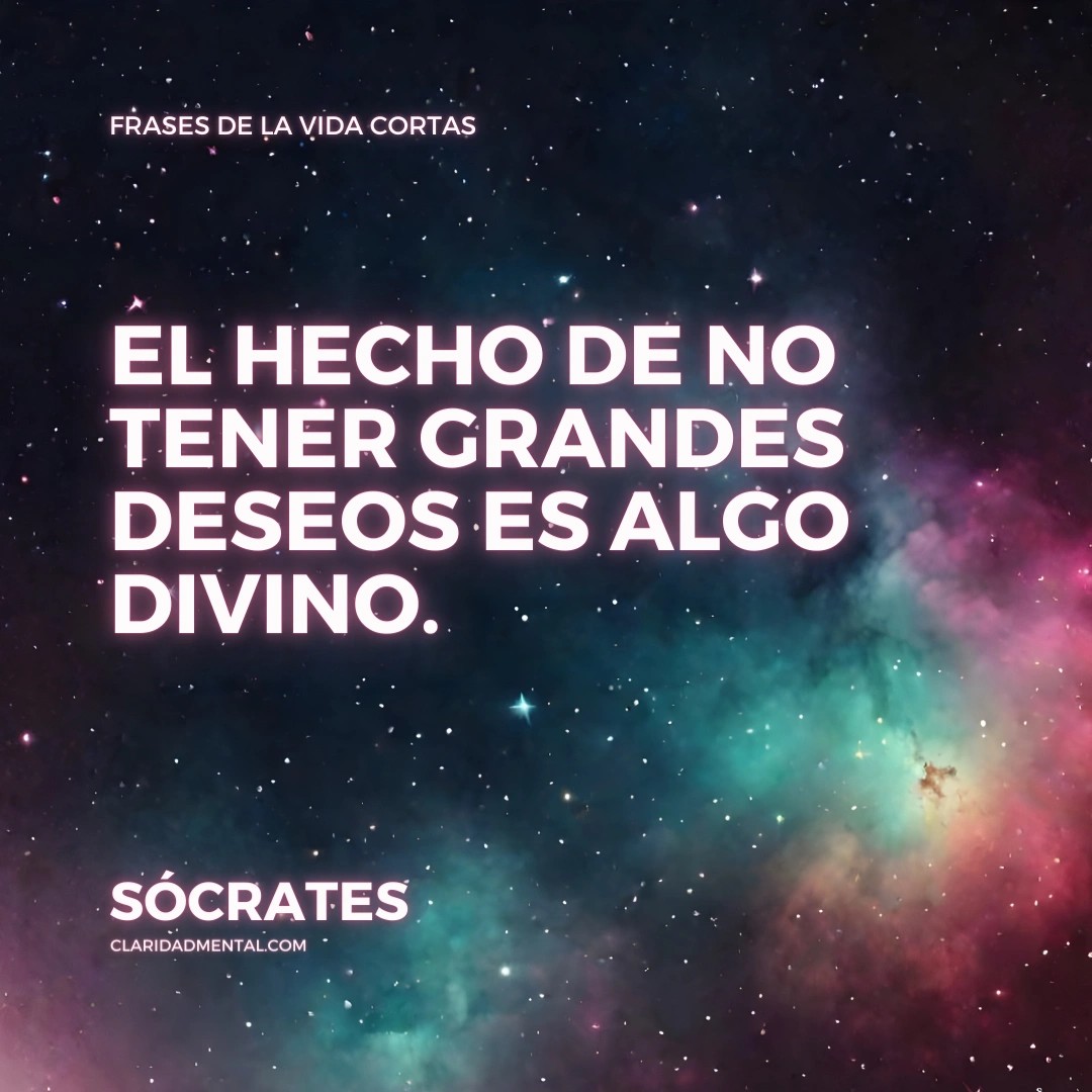 Frases de la vida cortas