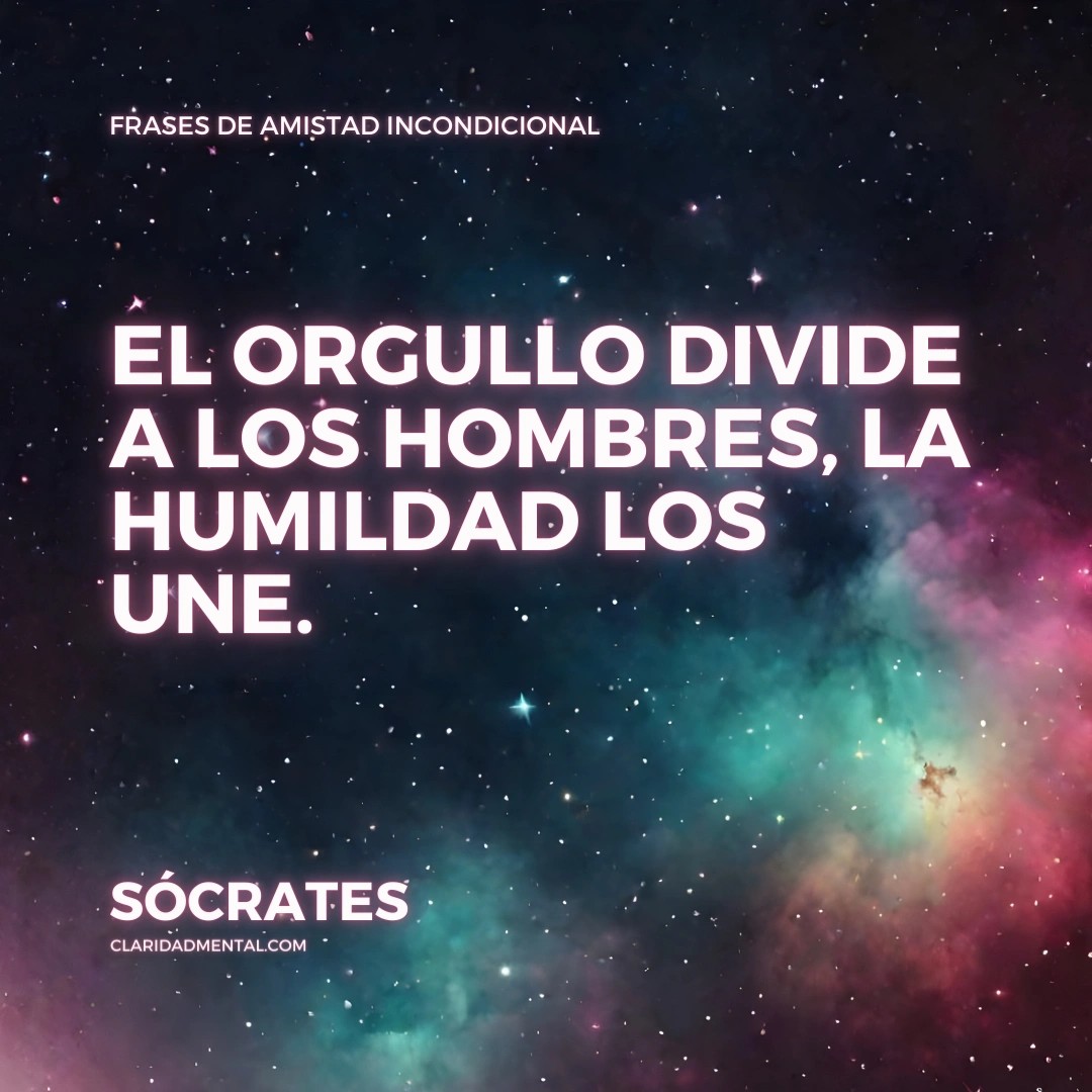 Frases de amistad incondicional