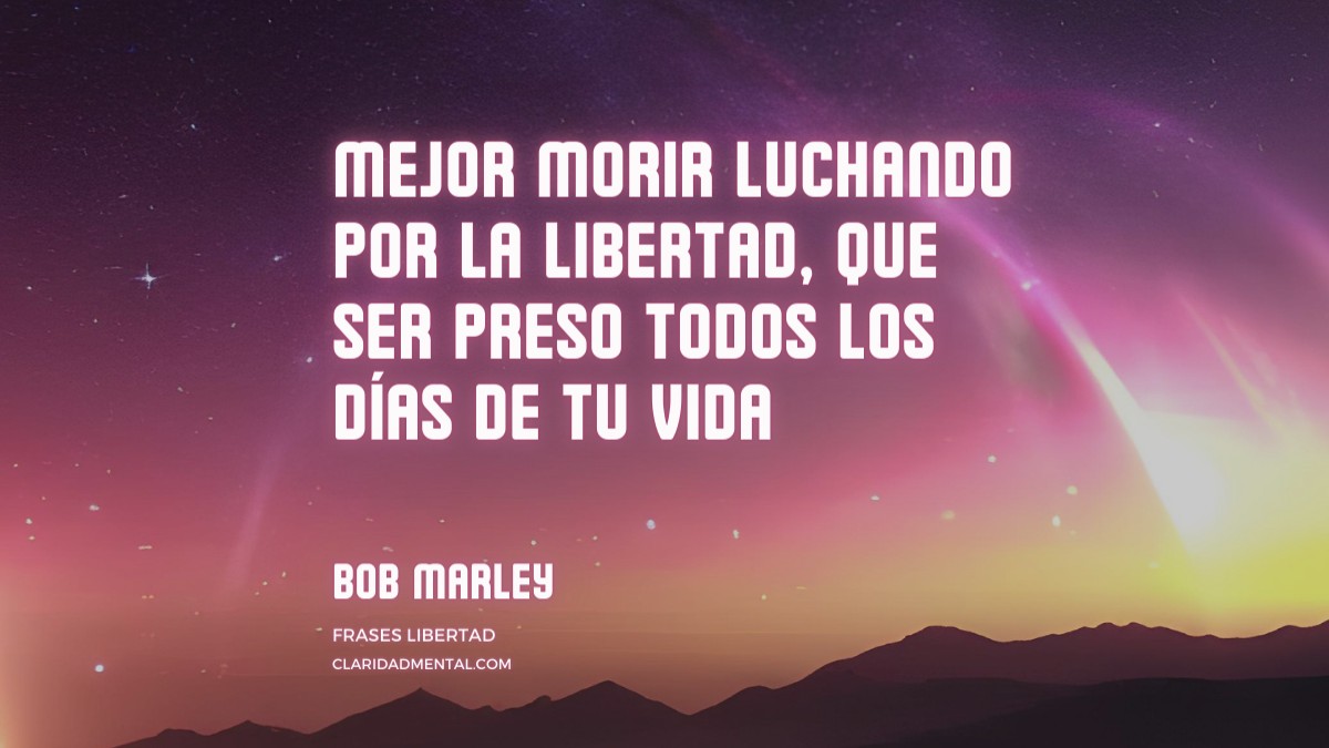 frase de Bob Marley