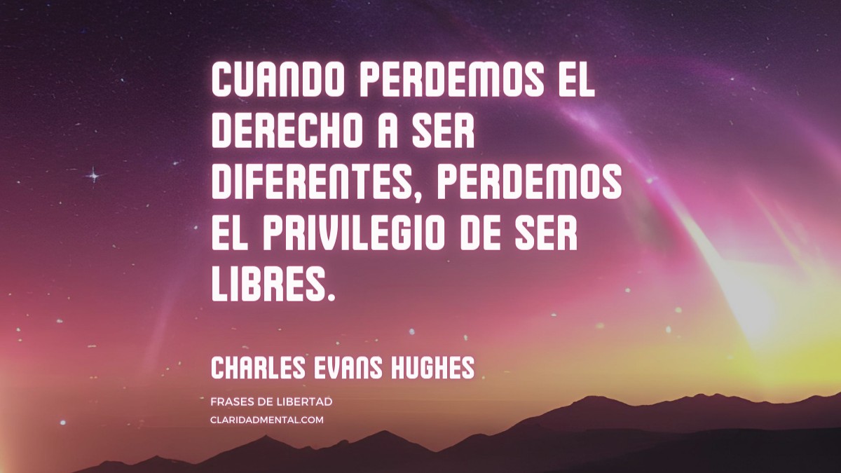 frase de Charles Evans Hughes