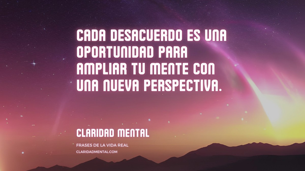 frase de Claridad Mental