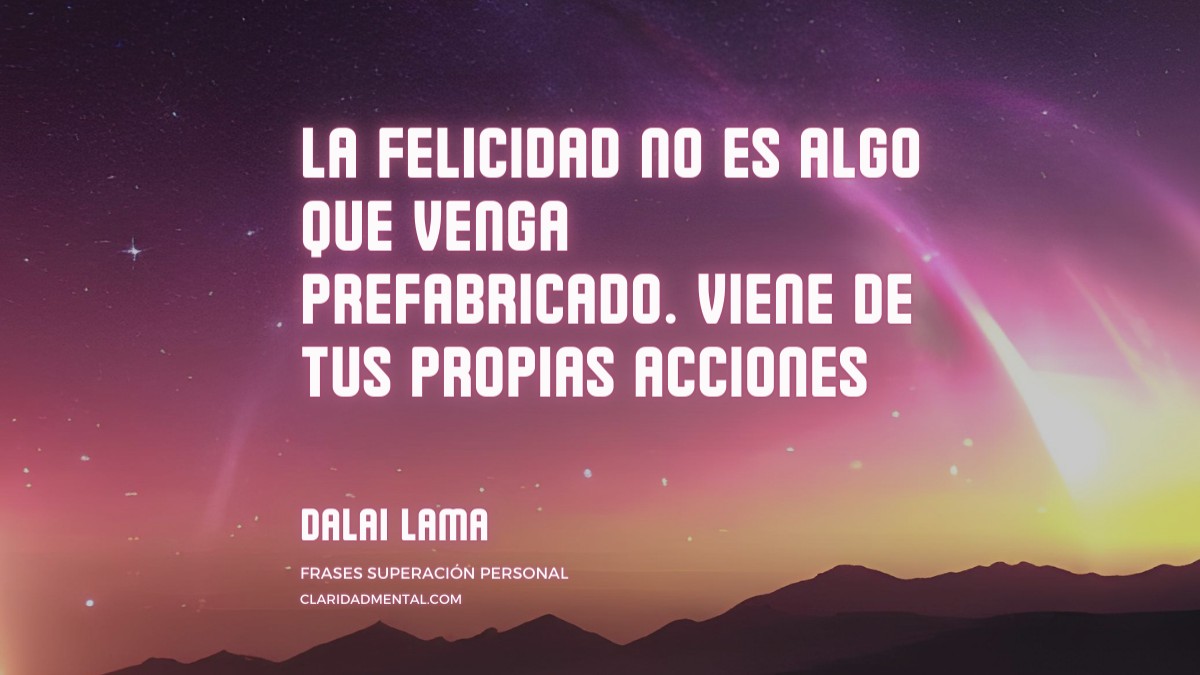 frase de Dalai Lama