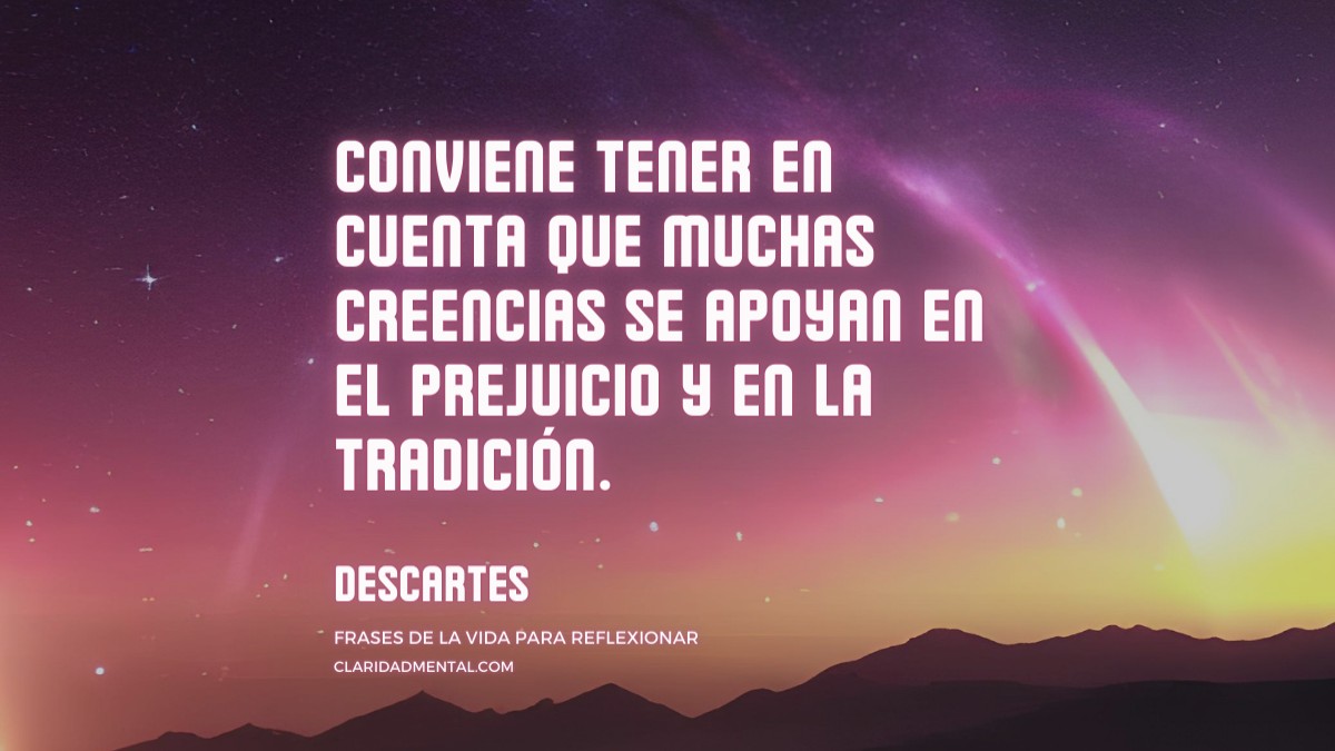 frase de Descartes