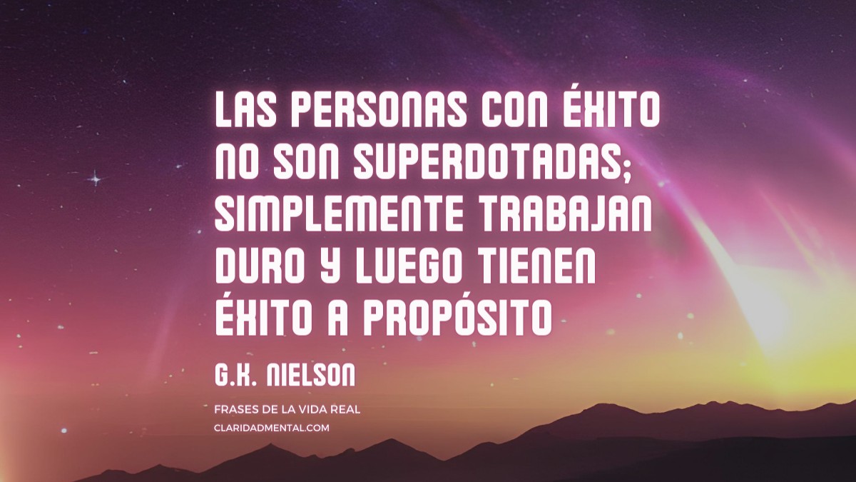 frase de G.K. Nielson